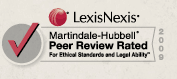 LexisNexis | Martindale-Hubbell | Peer Review Rated For Ethical Standards And Legal Ability